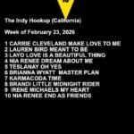 Nia Renee, Irene Michaels and Brianna Wyatt Featured in The Indy Hook Up’s Chart For The Radio Alliance Top 10 Singles of the Week