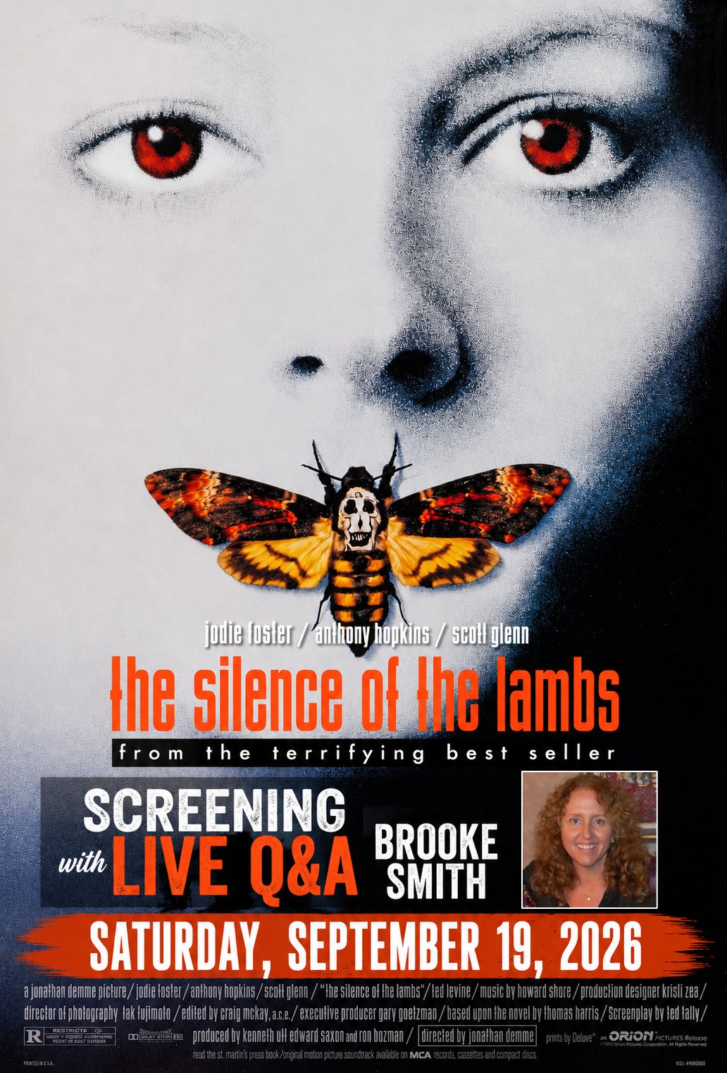 THE SILENCE OF THE LAMBS STAR BROOKE SMITH @ BUFFALO BILLS HOUSE FOR FILM SCREENING & GUIDED HOUSE TOURS
