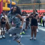 Teyana Taylor Shows Off Her Double Dutch Skills at TEY Foundation Event