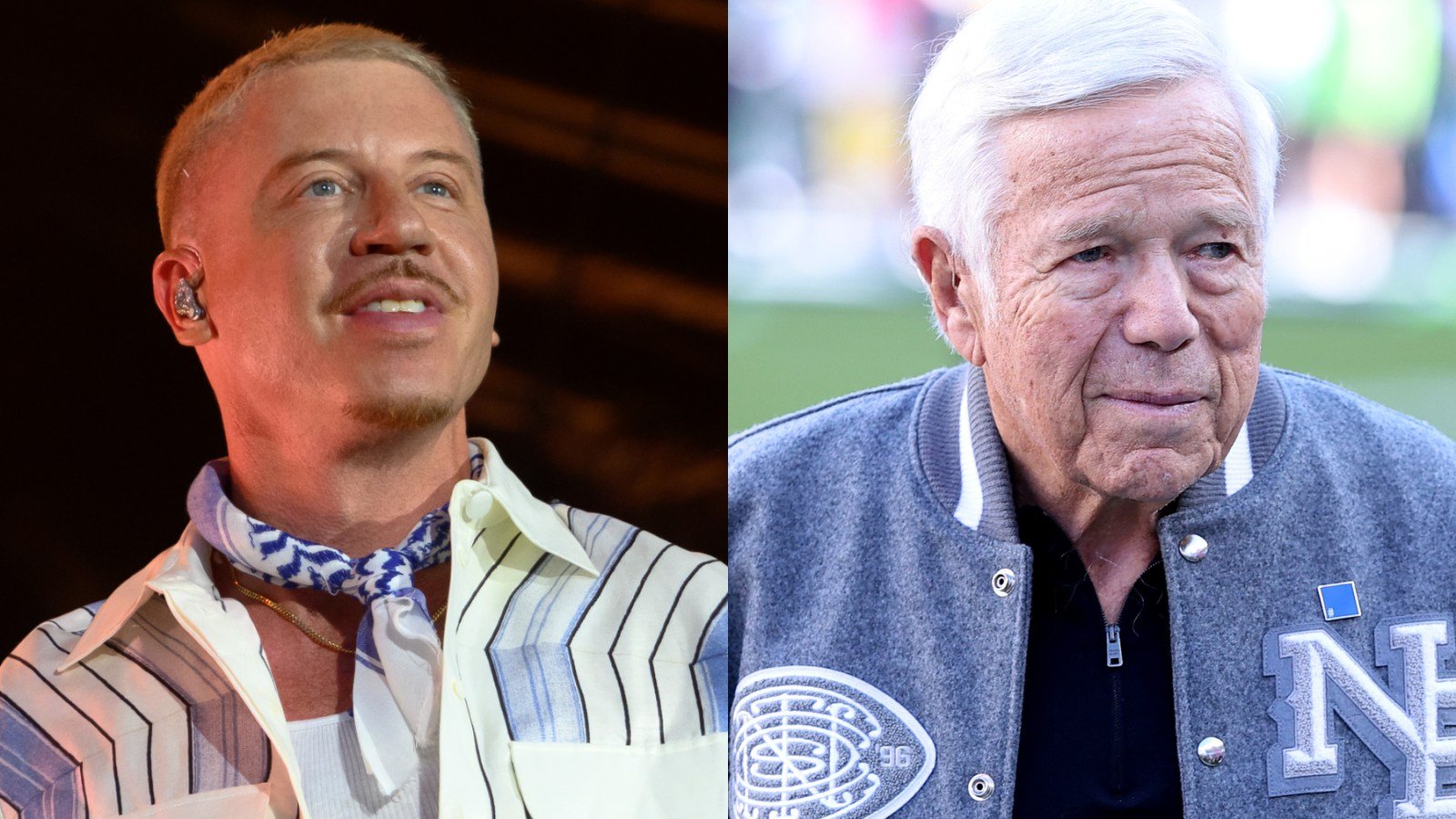 Robert Kraft Responds to Macklemores Invite to Match Million to Palestinian Support Groups Robert Kraft Responds to Macklemores Invite to Match Million to Palestinian Support Groups