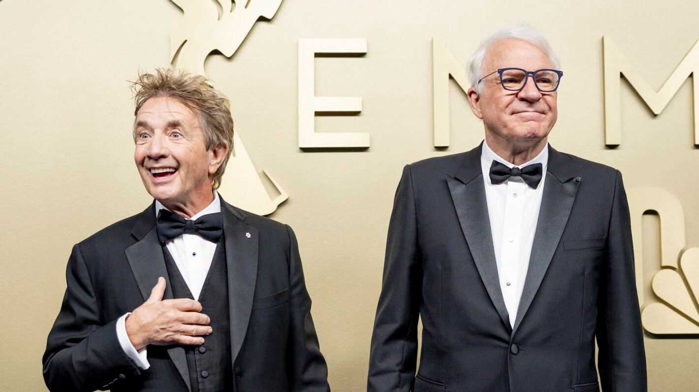 Steve Martin Shares Martin Shorts Ripped Up Acceptance Speech After Emmy Snub Steve Martin Shares Martin Shorts Ripped Up Acceptance Speech After Emmy Snub