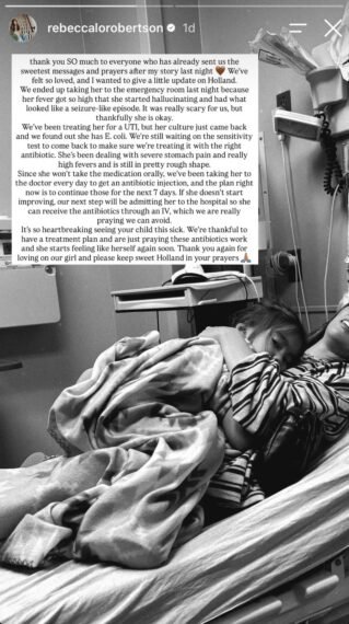Duck Dynasty Star Rebecca Robertsons Daughter Rushed to Hospital