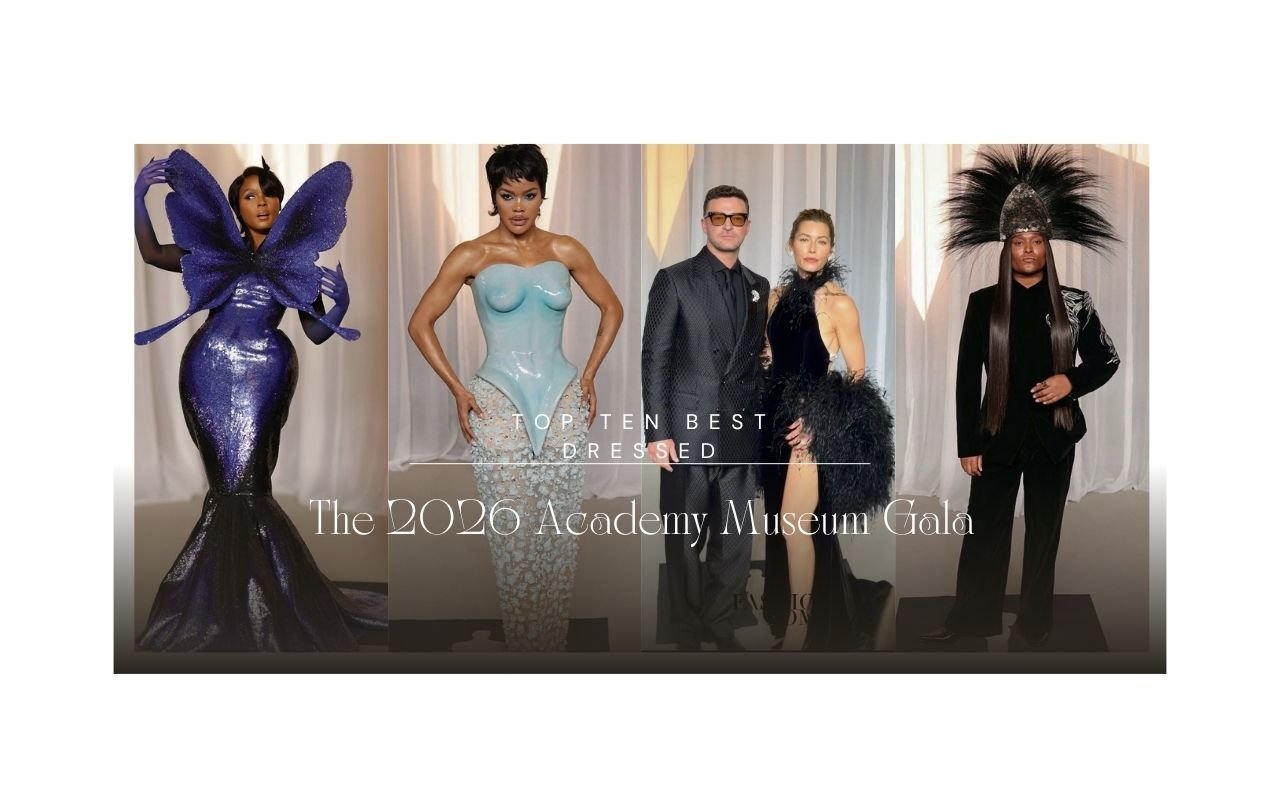 The 10 Best Dressed Stars at the 2026 Academy Museum Gala: Jessica Biel in Tamara Ralph, Teyana Taylor in Schiaparelli, Kim in Vintage Balenciaga, And More!