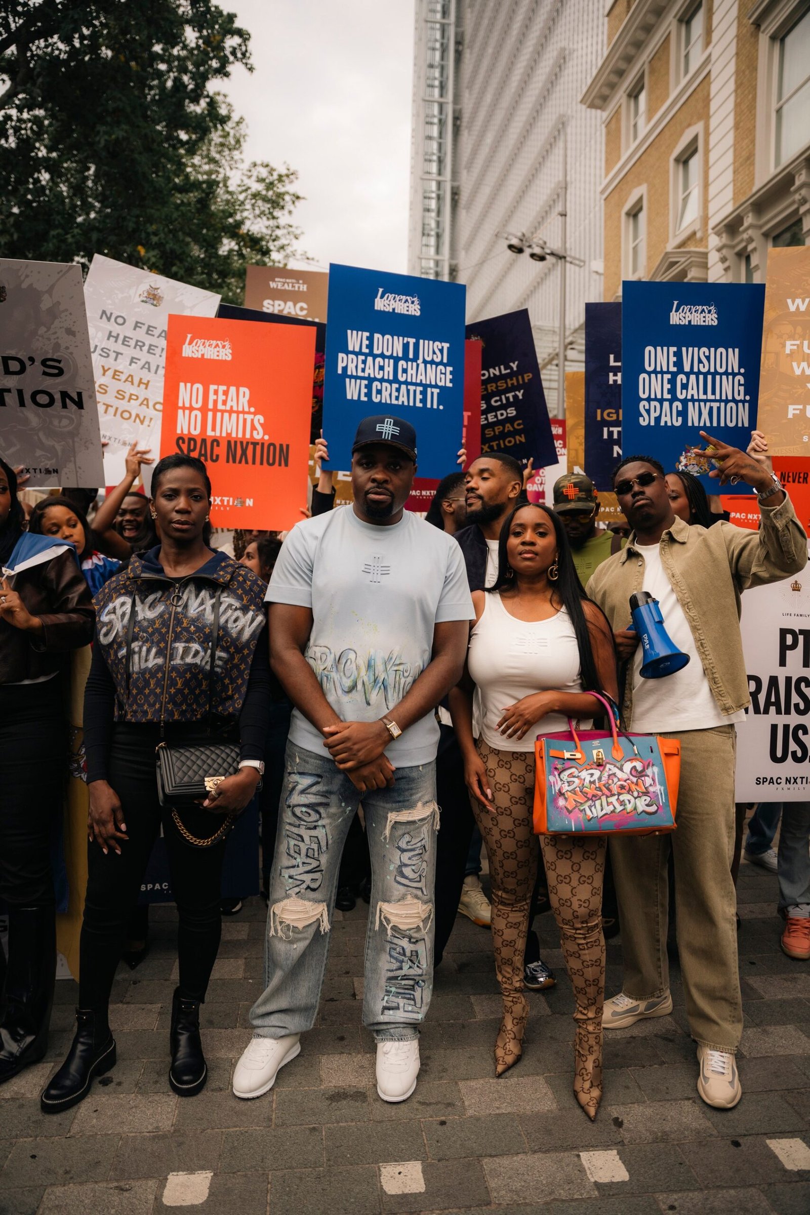 SPAC Nxtions Annual Peace Walk Was a Love Letter to Street Culture, Luxury & London SPAC Nxtions Annual Peace Walk Was a Love Letter to Street Culture, Luxury & London