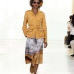 agnès b. Spring/Summer 2027: Scenic Prints, Pink Leather, and Belted Denim Safari Suits at Paris Fashion Week