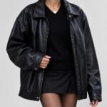 Why the Oversized Leather Jacket Is Having a Fashion Moment Again